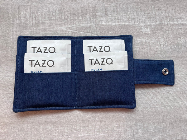 Tea Wallet - Denim