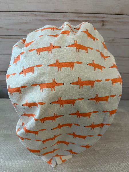 Scrub Hat - Foxes